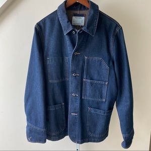 Schott NYC Perfecto Denim Chore Coat Jacket USA